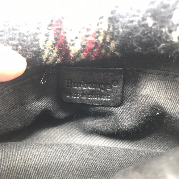 Rare Burberry Check Mini Tote/Sholder Bag - Picture 4 of 4